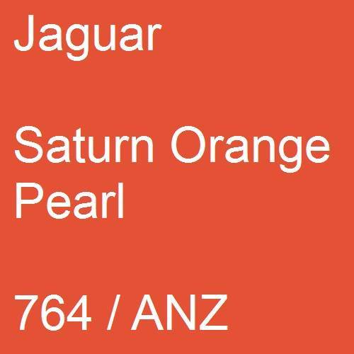 Jaguar, Saturn Orange Pearl, 764 / ANZ.